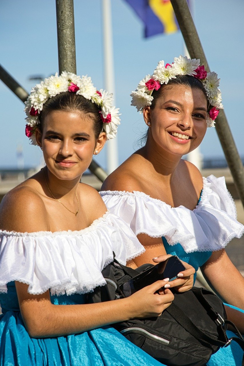 Madeira Blumenmädchen