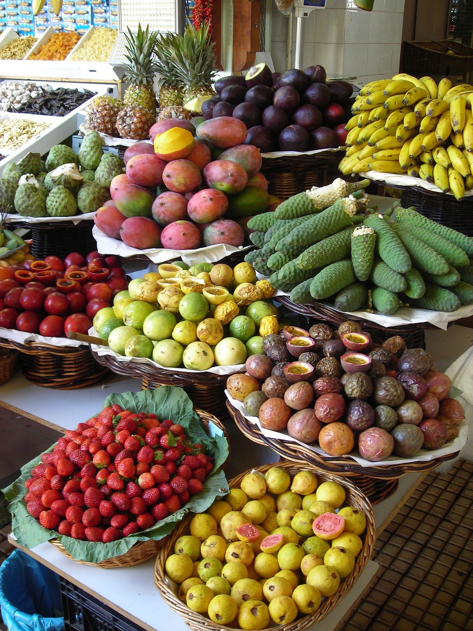 Madeira Früchte